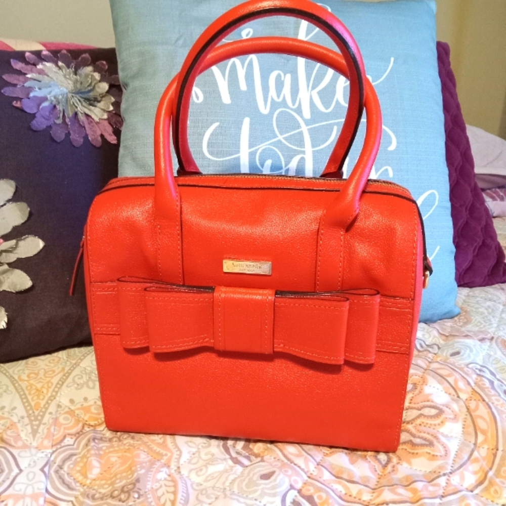Kate Spade Red Satchel